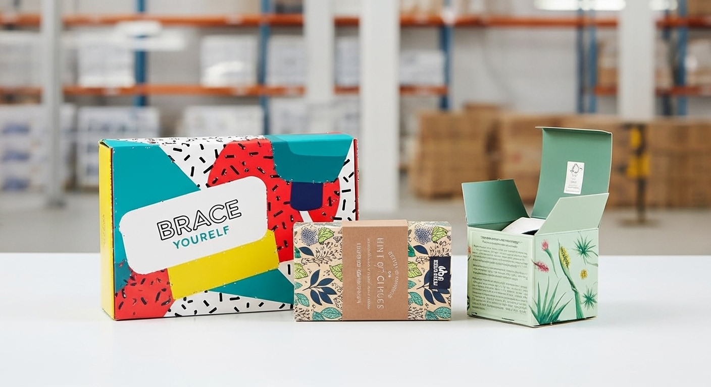 Custom packaging design process